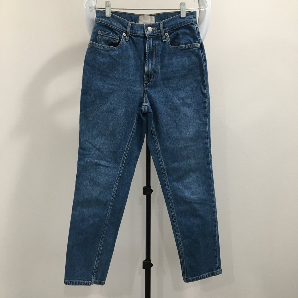 EVERLANE 5 Pocket Med Wash The Original Cheeky Jean Organic Cotton Blend Jeans